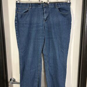 Cato Premium Women’s Blue Jeans Size 26W Straight Leg Classic